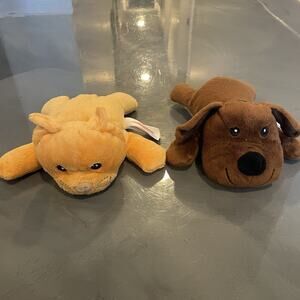 Melissa & Doug Pet Dog & Cat‎ Vet Kids Play Set Plush Set of 2 Stuffed Animals